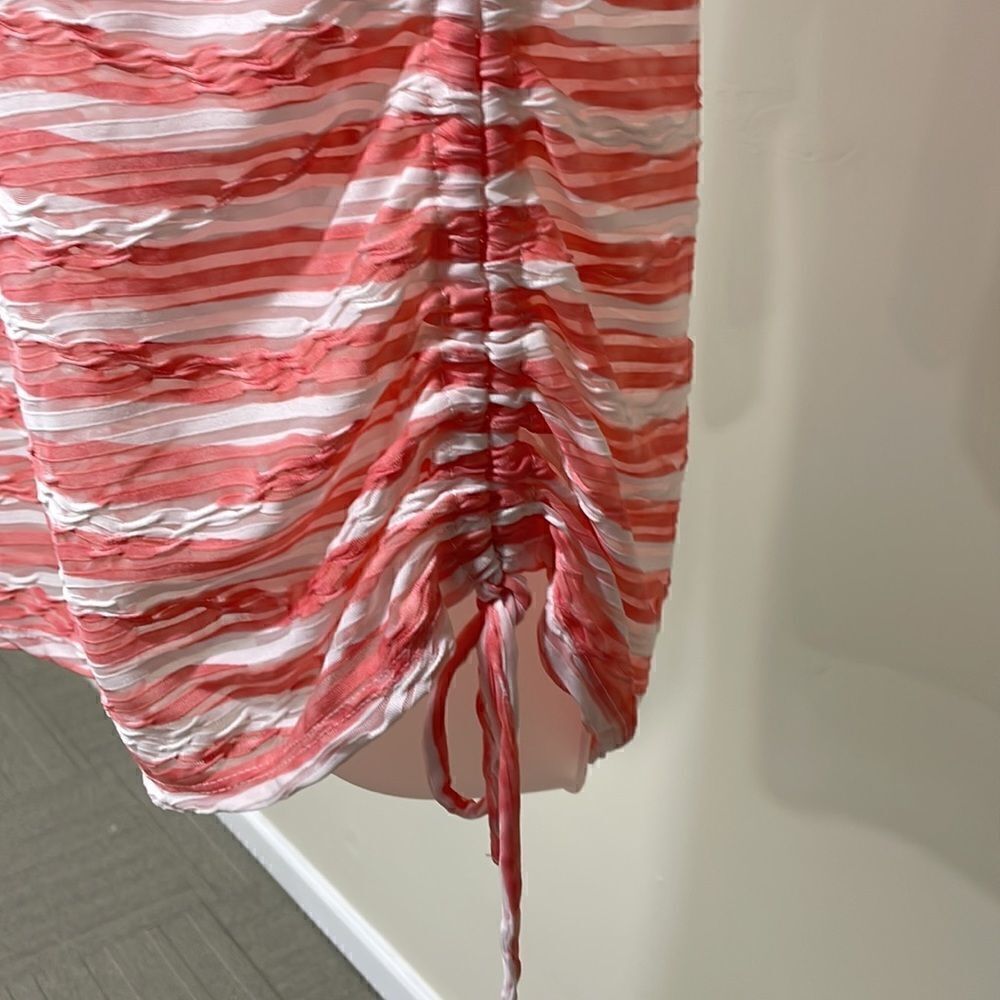 NWOT Ruby Rd striped pink and white blouse. Size M medium 8/10 - Picture 4 of 8